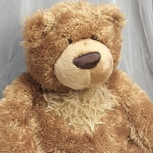 GUND Slumbers 12" Teddy Bear Plush Stuffed Animal Toy Brown Tan Cuddly Soft VTG